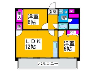 サニ－コ－ト中百舌鳥の物件間取画像